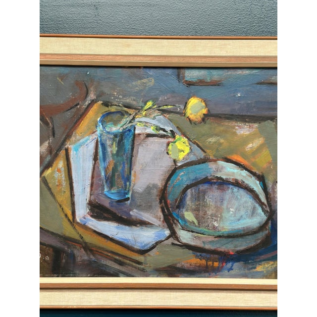 Ernst Grundvig, Nature Morte, 1950s, Oil on Canvas, Framed For Sale - Image 15 of 18