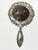 Metal Silver Hand Mirror, 19th Century For Sale - Image 7 of 7