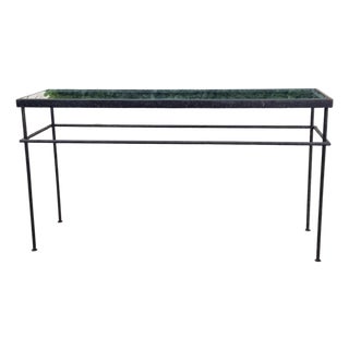 Vintage Industrial Modern Console Table For Sale