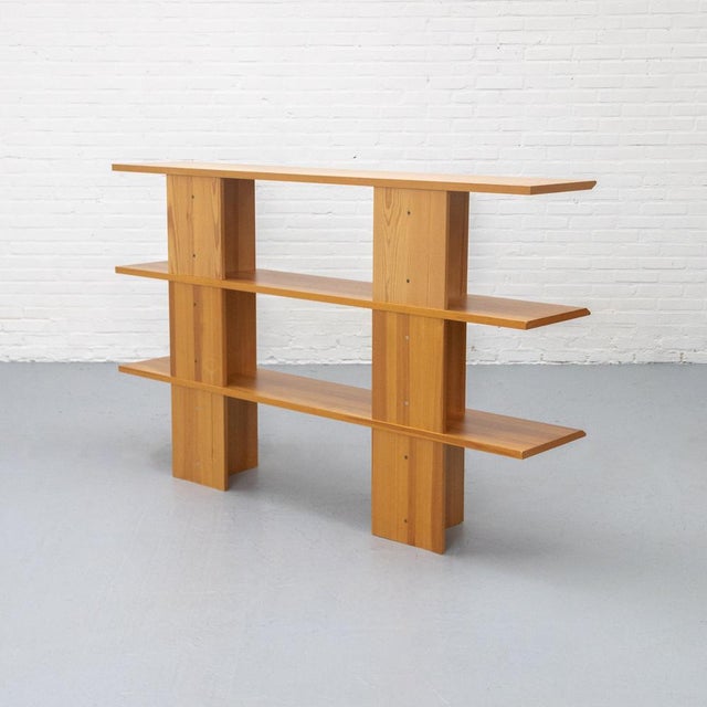 Wood Munk Shelving Unit by Tord Björklund for Ikea, 1980s For Sale - Image 7 of 15