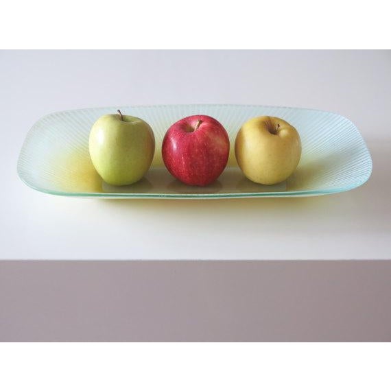 1950s Large Maurice Heaton Fused Glass Bowl For Sale - Image 5 of 6