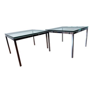 Florence Knoll Side of Tables a Pair For Sale