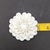 3d Ceramic Porcelain Flower Wall Decor Set - 5 Piece Mixed Floral Wall Hangings Peony Rose Daisy White For Sale - Image 11 of 12