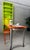 Vintage design workstation by gab (misuraemme) italy. Ideal for those who love color in a student room or children's room....