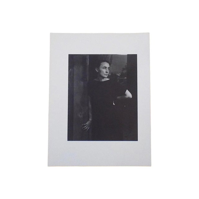 Large Vintage Photogravure-"Georgia O'Keeffe" by Alfred Stieglitz (Usa 1864-1946) For Sale In Cincinnati - Image 6 of 6