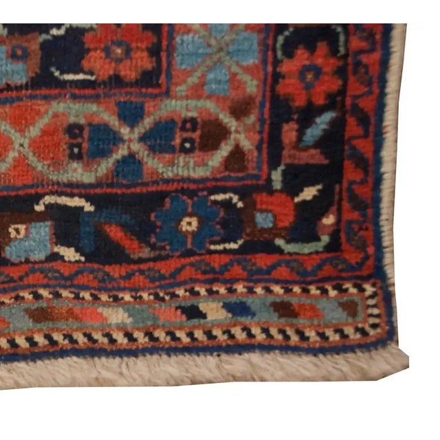 Late 19th Century 19th Century Vintage Afshar Rug For Sale - Image 5 of 6