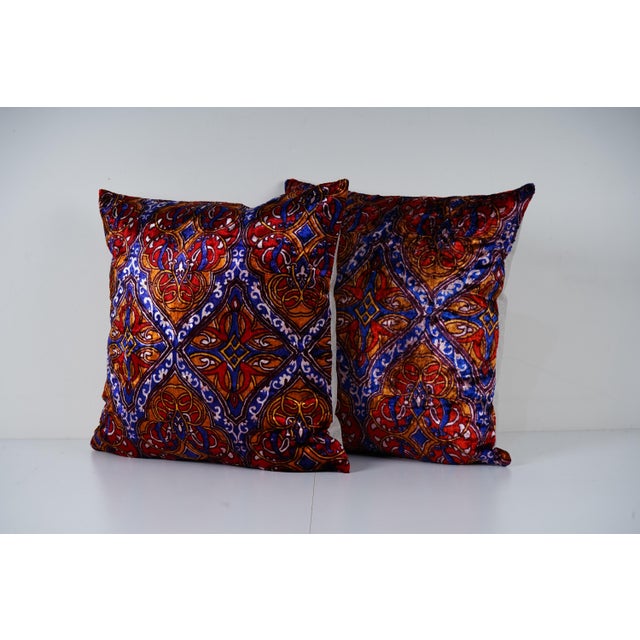 Handmade Turkish Kilim Pillow • Decorative Pillow Vintage Rug Pillow • Pair Pillow Handwoven Vintage Kilim Pillow • Throw...