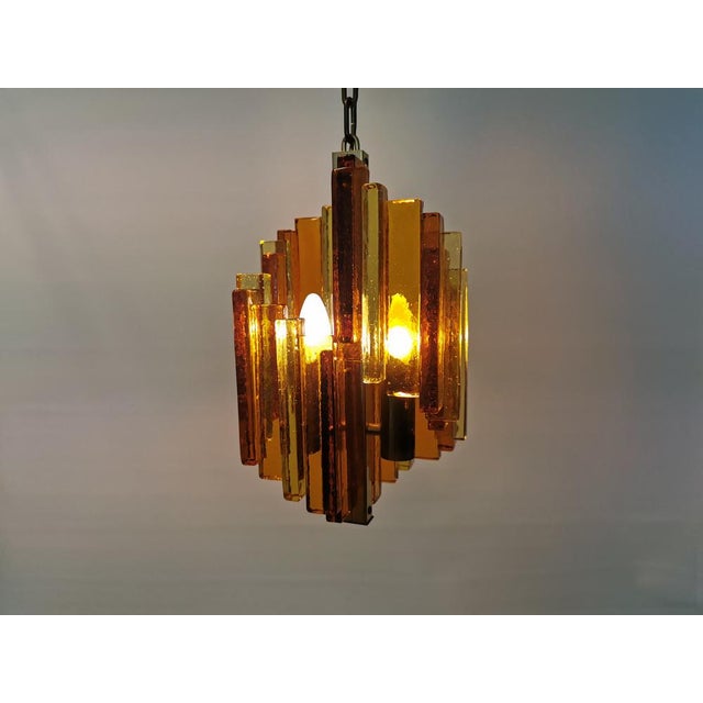 Brutalist Hanging Lamp by Svens Aage Holm Sørensen for Hassel & Teudt, Denmark, 1950s For Sale - Image 6 of 10