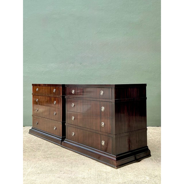 Vintage Ralph Lauren “Clivedon” Chest of Drawers - Pair For Sale - Image 11 of 12