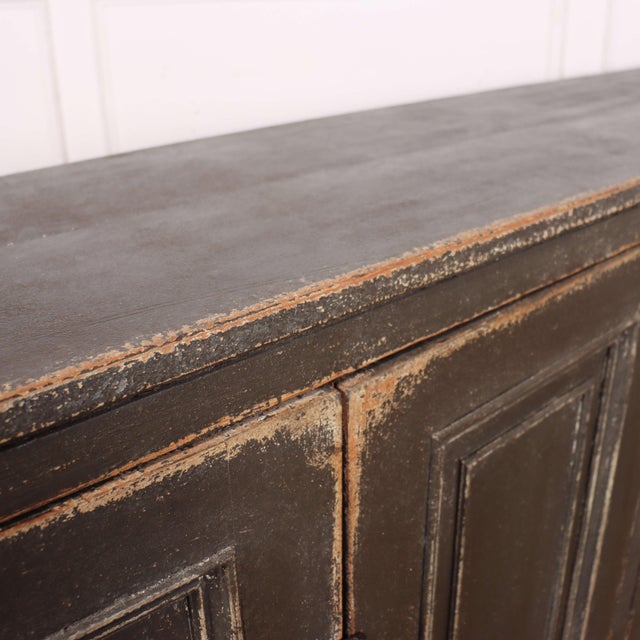 Antique English Painted Sideboard, 1840 For Sale - Image 13 of 14