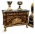 Grand French Louis XV Sideboard With Marble Top, Gilded Bronze Mounts & Gold Leaf For Sale