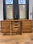 Russel Wright Vintage Russell Wright for Conant Ball Mid Century Modern Oak Dresser / Sideboard / Credenza With Mirrors For Sale - Image 4 of 12