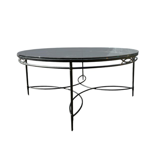 Slate Gray Janus Et Cie 'Amalfi' Patio Set, 7pcs For Sale - Image 8 of 11