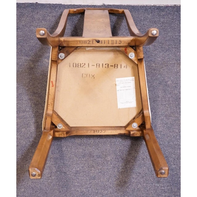 Thomasville Tokaido Collection Burled Walnut Asian Modern Dining Side Chair 10821-813-814 For Sale - Image 9 of 12