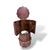 Brown Art Deco Victorian Octagonal Drinks Cabinet For Sale - Image 8 of 10