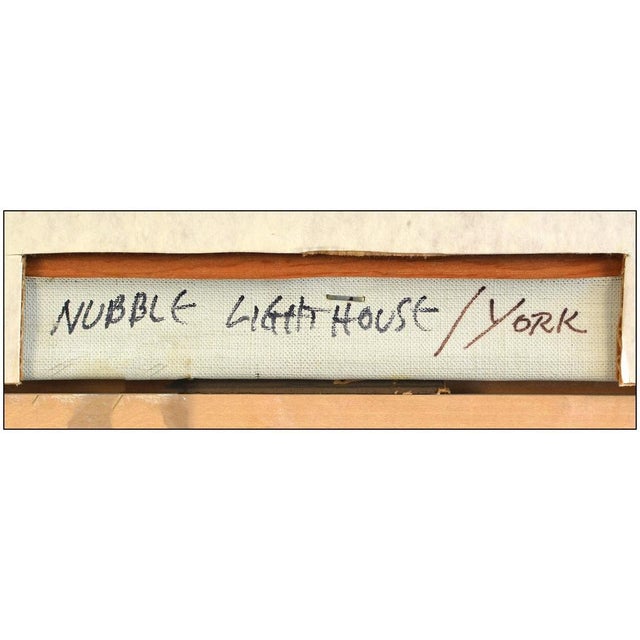Mid 20th Century Mid 20th Century Nubble Lighthouse, George Shawe For Sale - Image 5 of 6