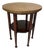 Six-Legged Table with Copper Plate, 1890s For Sale