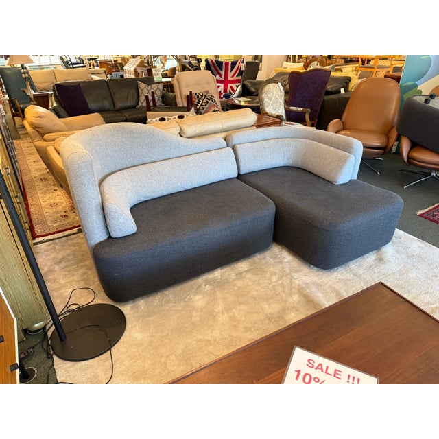 2010s BoConcept Ottawa Modular Sofa + Ottoman For Sale - Image 5 of 17