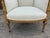 19th Century French Louis XVI Style Giltwood Bergere For Sale - Image 4 of 18