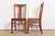 Limbert Style Antique Mission Oak Arts & Crafts T-Back Dining Chairs, Set of Four For Sale - Image 9 of 12