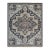 6x9 Majestic Timeless Charcoal Traditional Medallion Hand Knotted Wool Carpet Rug For Sale