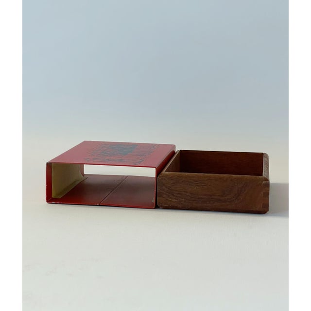 1960s 1960s Enamel Metal Box by Fornasetti For Sale - Image 5 of 7