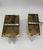 Brass Wall Sconces attributed to Gio Ponti, Italy, 1970, Set of 2 For Sale - Image 4 of 8