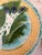 Ceramic Antique French Barbotine Majolica Asparagus Plates, Circa 1880–1900 - Set of Four For Sale - Image 7 of 10