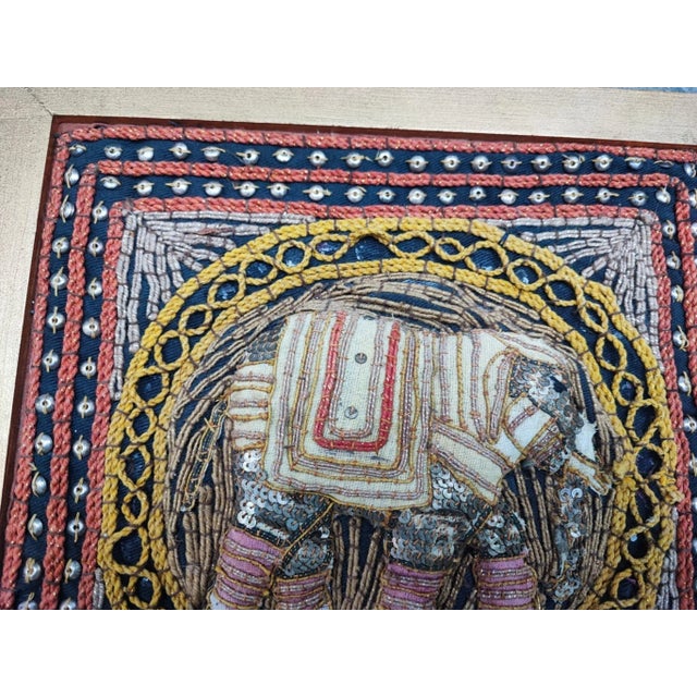 Burmese Kilim Tapestry For Sale - Image 5 of 8