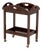 Bombay Company Mahogany Rolling Tea Trolley For Sale