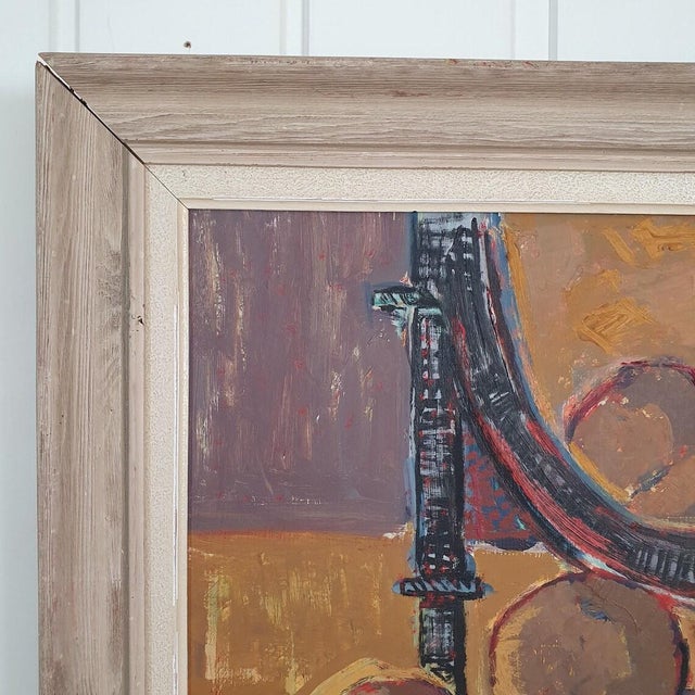 Herbert, Still Life, 1953, Oil on Panel For Sale - Image 6 of 18