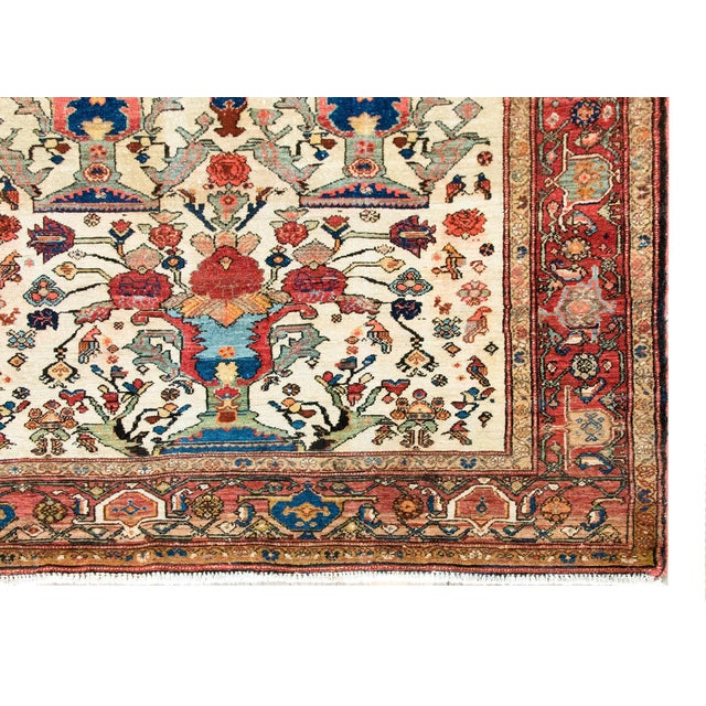 Early 20th Century Persian Senneh Rug For Sale - Image 14 of 16