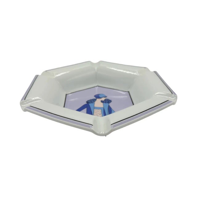 Contemporary Late 20th Century Vintage Bernardaud Limoges Ashtray For Sale - Image 3 of 12