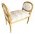 Antique French Louis XVI Style Giltwood Bench For Sale