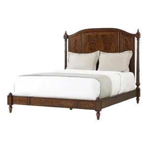 Classical Polished Queen Size Bed