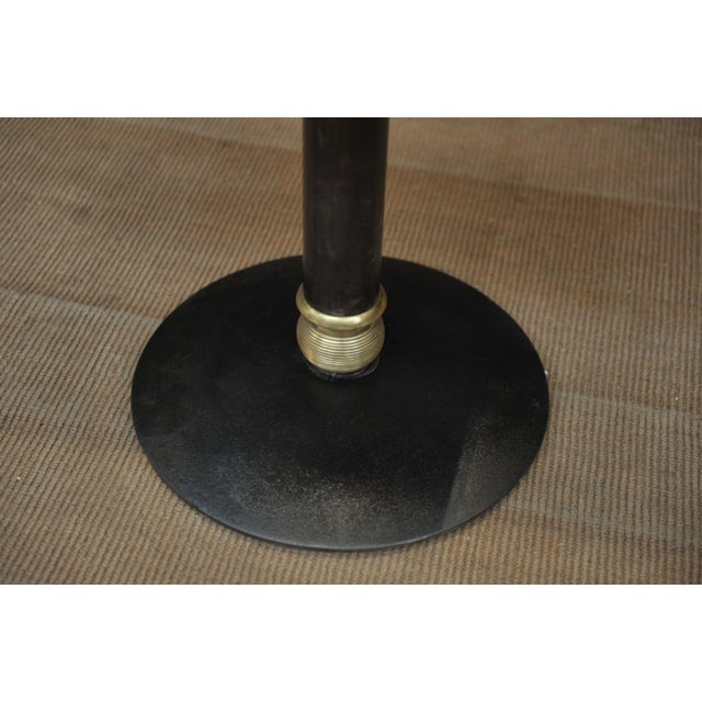 Vintage Oak Bistro Table, 1960s For Sale - Image 6 of 12
