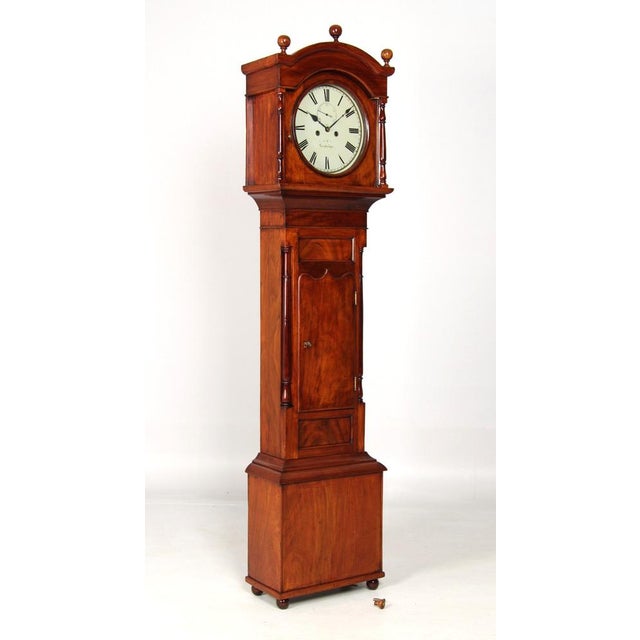 Antique Grandfather Clock, 1800s For Sale - Image 3 of 12
