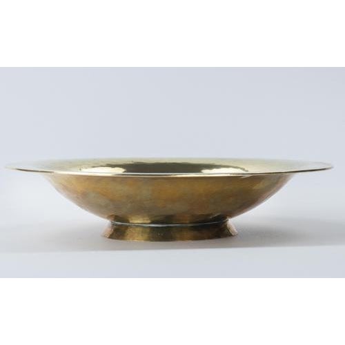 Art Deco brass plate is an original decorative artwork realized in the 1930s. Original brass decorative object. Fine...