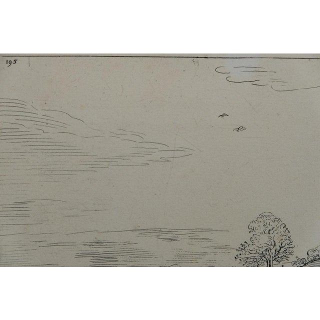Pieter Brueghel, Paysage en bord de rivière, Etching For Sale - Image 6 of 9