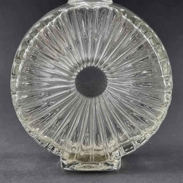 Glass Mid-Century Aurinkopullo Series Glass Vase by Helena Tynell for Riihimäki Lasi, Finland, 1960s For Sale - Image 7 of 9