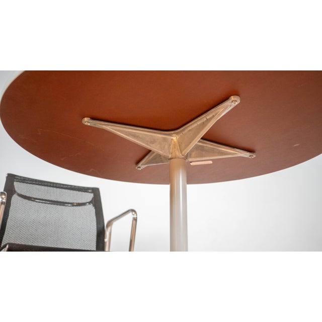 Mid-Century Modern Charles & Ray Eames for Herman Miller Aluminum Group Dining Table For Sale - Image 11 of 14