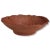 This red terracotta planter reflects mid-20th-century utilitarian garden production, formed as a shallow leaf-shape vessel...