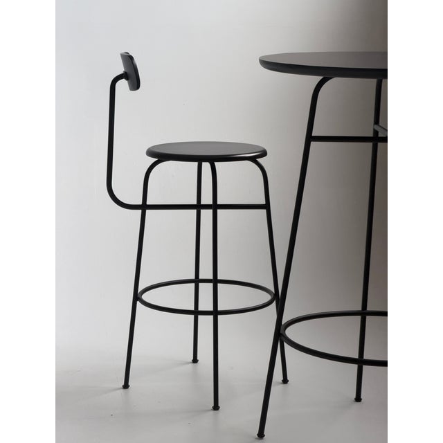 Modern Afteroom by Menu Design for Audo Copenhagen Bar Table and Bar Chairs - Set of 3 For Sale - Image 3 of 17