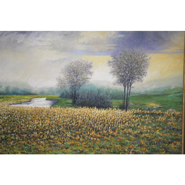 Landscape, 2000s, Oil on Wood For Sale - Image 6 of 16