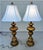 Pair of Monumental 1920s Italian Carved Giltwood Pineapple Table Lamps - 36" Tall Hollywood Regency For Sale - Image 14 of 18