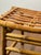 1950s Pair of Japanese Take-Zaiku Bamboo "Curule" Benches For Sale - Image 10 of 10