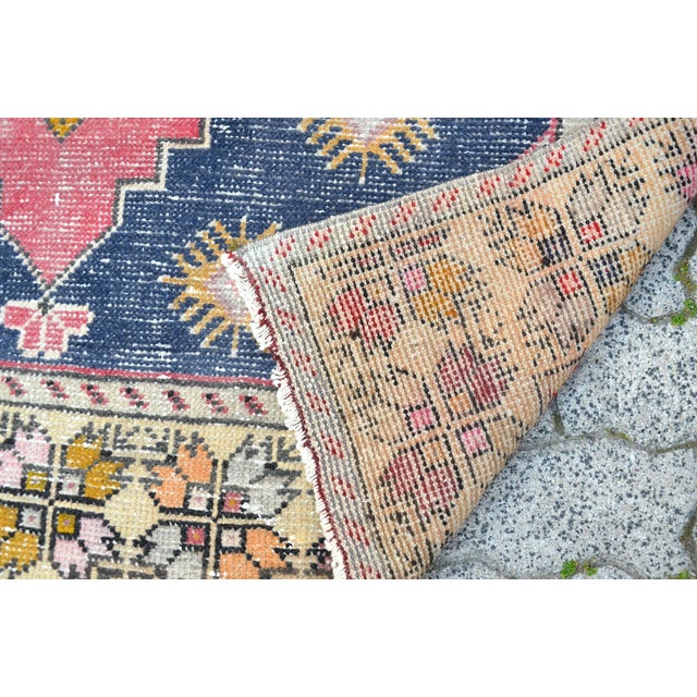 1960s Floor Anatolian Rug For Sale - Image 10 of 11