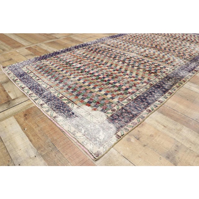Vintage Turkish Sivas Rug, 04'09 X 09'04 For Sale In Dallas - Image 6 of 10