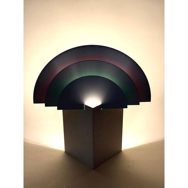 Large No Neon Table or Wall Lamp attributed to Olle Andersson for Boréns, Sweden, 1980s For Sale - Image 6 of 17