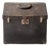 Antique Industrial Slant Top Travel Case Trunk For Sale